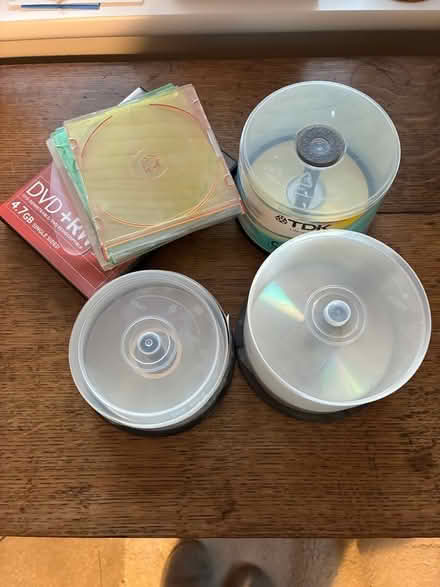 Photo of free Unused recordable CDs & DVDs (Cherwell District OX16) #1