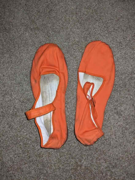 Photo of free Orange moccasins (Middlewood S35) #1
