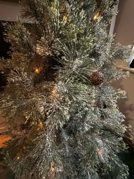 Photo of free Snow Xmas tree with built in lights (Bournemouth) #2