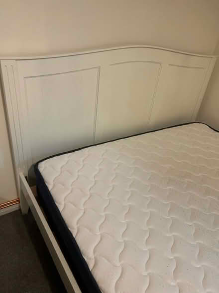 Photo of free Queen bedframe and mattress (Corsham SN13) #1