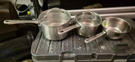 Photo of free 3 pans (YO15, south side) #1