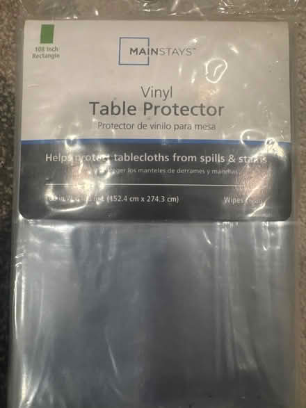 Photo of free Vinyl table protector (Stuyvesant Heights) #1
