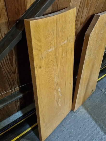 Photo of free Solid oak planks x6 (Netherton Estate PL20) #2