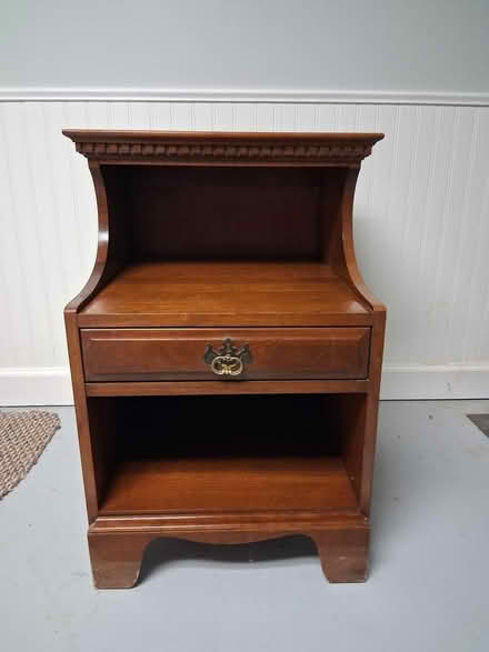 Photo of free Bedside stand single drawer (Ruckersville VA, Twin Lakes) #1