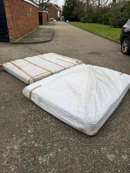 Photo of free 2 Double Mattresses (North Ealing W3) #1