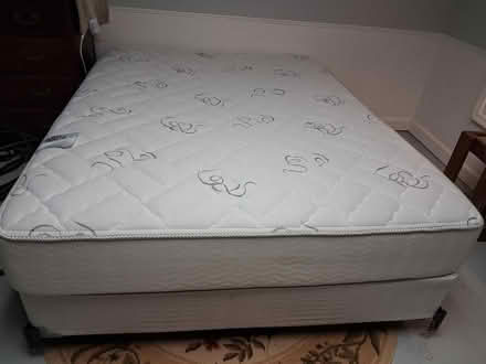 Photo of free Bed frame, box, and matress (Ruckersville VA, Twin Lakes) #1
