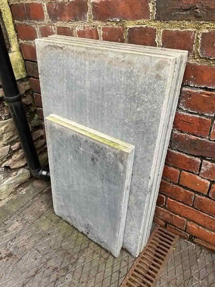 Photo of free Grey Limestone Paving Slabs x 6 (St Andrew's BS6) #1