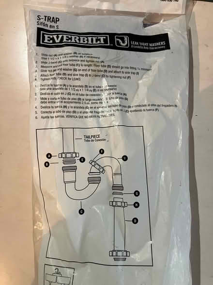 Photo of free 1 1/2” S Trap (Wingdale) #2