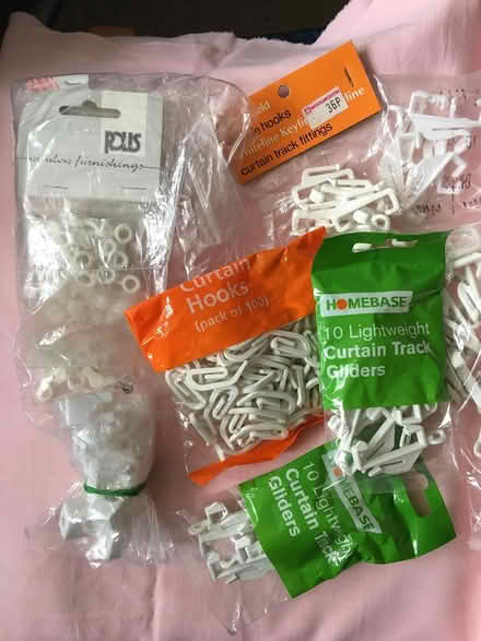 Photo of free Curtain tape and hooks (Tottenham, off Philip Lane N17) #4