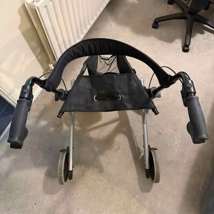 Photo of free Silver Rollator With Seat and Storage Bag (CT5) #3