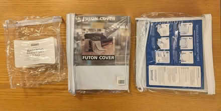 Photo of free Plastic zippered bedding pouches (Capitol Hill) #1