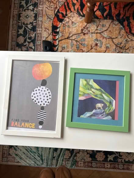 Photo of free Two framed art prints (Trumpington Ward CB2) #1