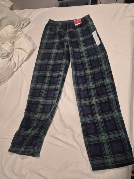 Photo of free 2 small plaid pajama pants (Abington) #1