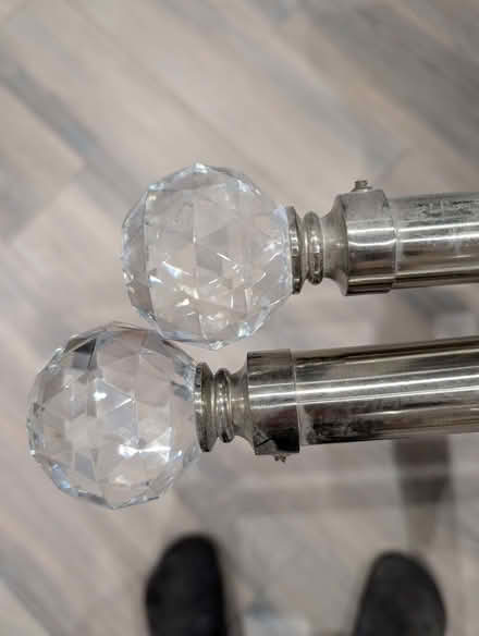 Photo of free Curtain Pole and Curtains (Bessels Green TN13) #3