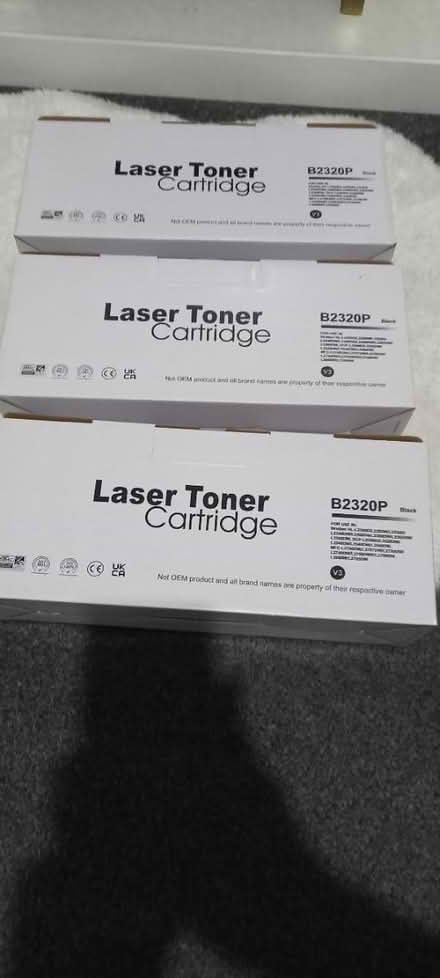 Photo of free Black Toner for laser printer (Bredbury Stockport SK6) #1