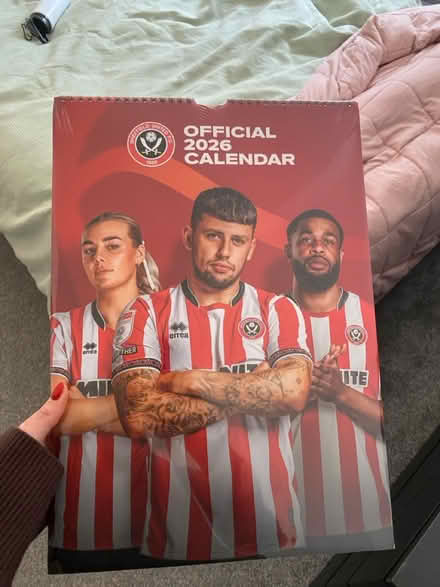 Photo of free Sheffield United 2026 calendar (Nether edge) #1