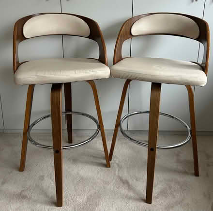Photo of free Two Swivel Bar/Kitchen Stools (Penn HP10) #1