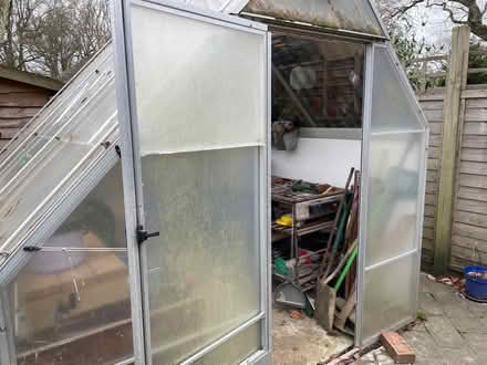 Photo of free Aluminium frame polythene greenhouse (Bashley BH25) #2