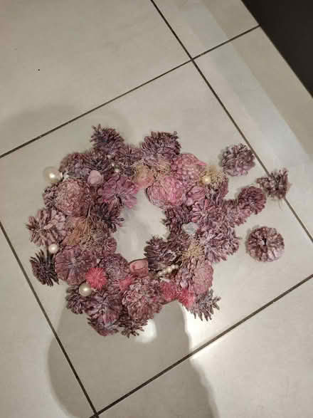 Photo of free Pink wreath (Pensby CH61) #1