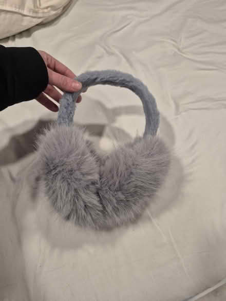 Photo of free Gray Fuzzy Ear Muffs (Abington) #1