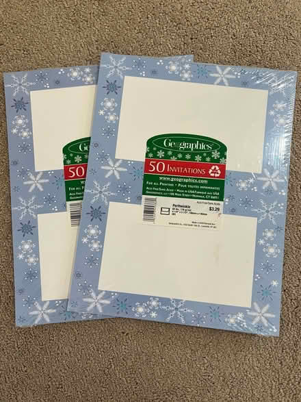 Photo of free Address labels & invitations (Sunnyvale - Ponderosa Park) #2