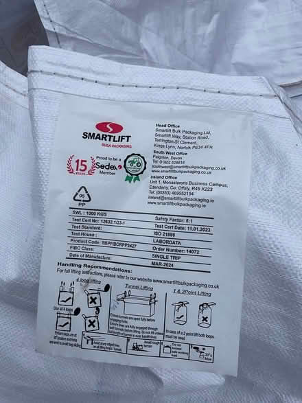 Photo of free Builders’ bag (North Walsham NR28) #2