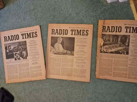 Photo of free Radio Times May 1947 x 3 (Horfield BS10) #1
