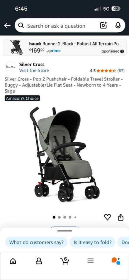 Photo of Baby push chair 6+ months (Bolton BL3) #1