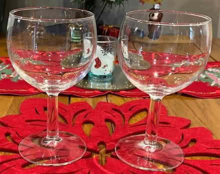 Photo of free 2 Small Wine Glasses (Great Hollands RG12) #1