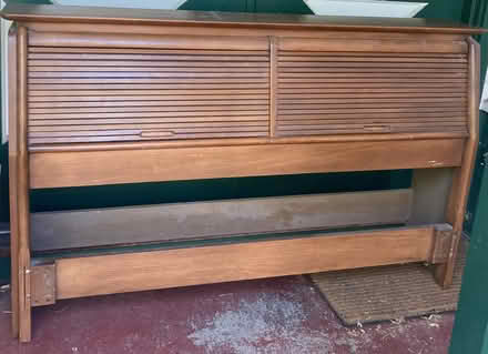 Photo of free Wood headboard (Near the Cupertino Library) #1