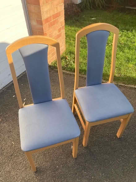 Photo of free Two dining chairs (Cranham Gate GL3) #1