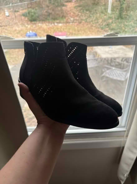 Photo of free Used Black Booties (Bowie, MD) #1