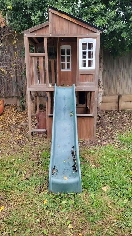 Photo of free Kids Back Yard Playhouse/Slide (Rancho Cordova) #1