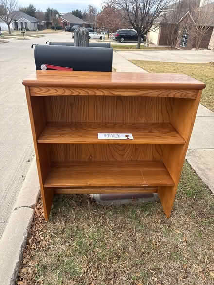 Photo of free Wood shelves and dresser (by benbrook middle school) #2