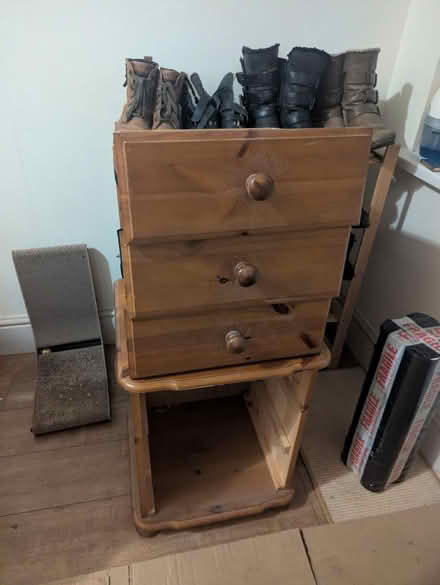 Photo of free Solid wood bedside table (Springwell SR3) #2