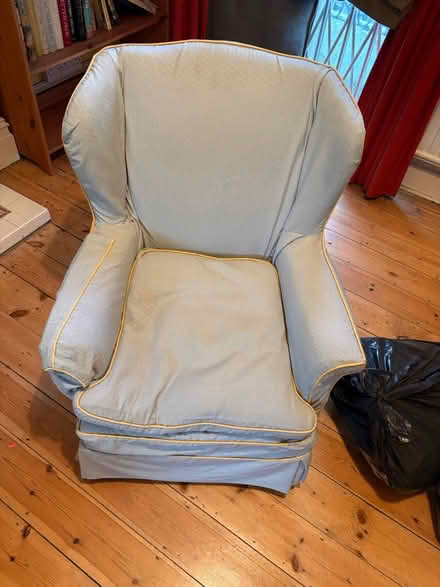 Photo of free Light blue nursing chair (Shortlands BR2) #1