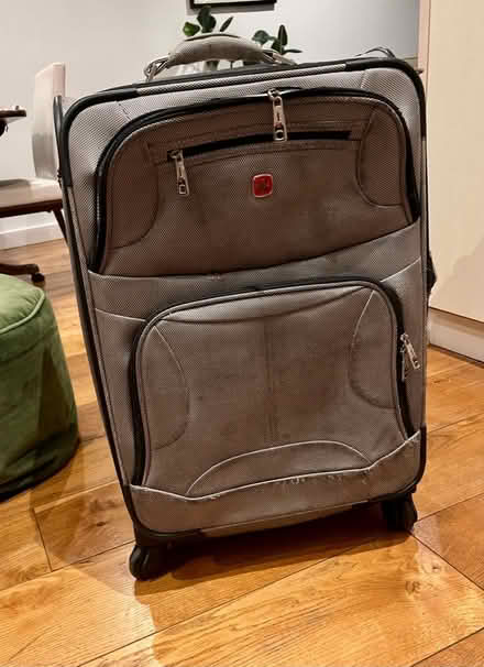 Photo of free Grey Swiss Gear soft body suitcase (Chalk Farm NW3) #1