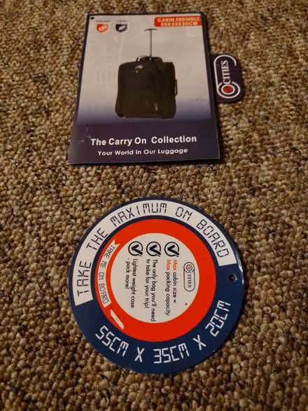 Photo of free Carry on suitcase (Beeston NG9) #3