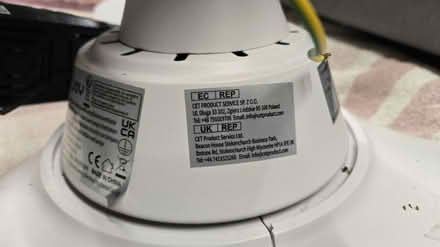 Photo of free Ceiling fan light w/o remote contro (Reading RG6) #3