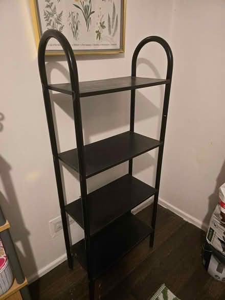 Photo of free Vintage 90s Black Ash Shelving Unit (Christchurch BH23) #4
