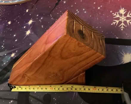 Photo of free Wooden knife block (Eastbourne BN21) #1