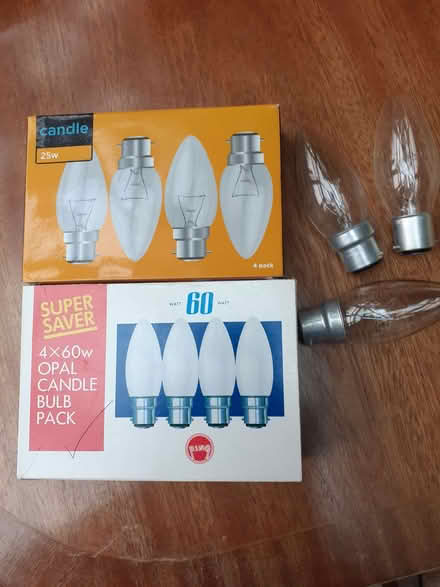 Photo of free Bayonet candle bulbs (Southport PR8) #1