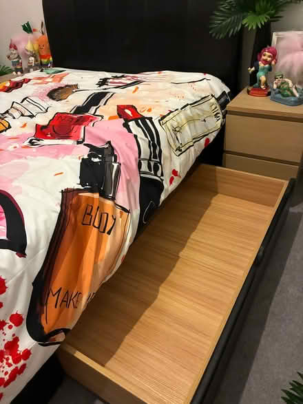 Photo of free Leather Sleigh Bed (Birmingham) #4