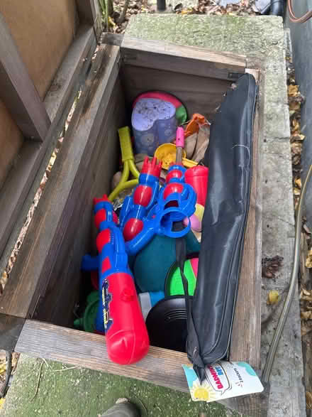 Photo of free Garden Chest with toys included (N4) #1