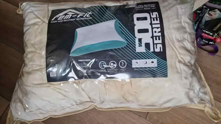 Photo of free 2 used pillows (Kirk Hallam DE7) #1