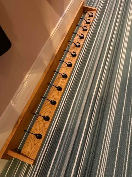 Photo of free Long coat hook rack (Pimlico, SW1) #1