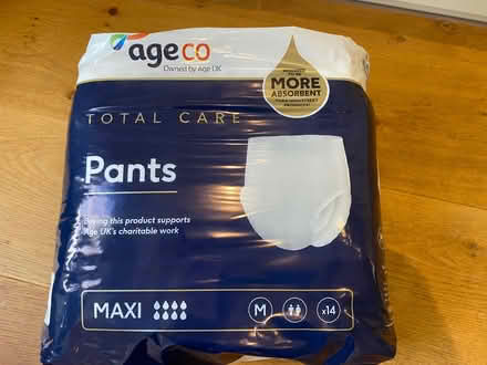 Photo of free Disposable UnIsex Incontinence Pants Medium (Uffculme EX15) #1