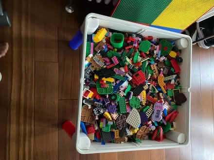 Photo of free Lego storage table (SK7 Stockport) #2
