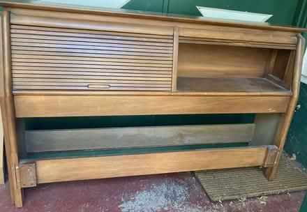 Photo of free Wood headboard (Near the Cupertino Library) #2