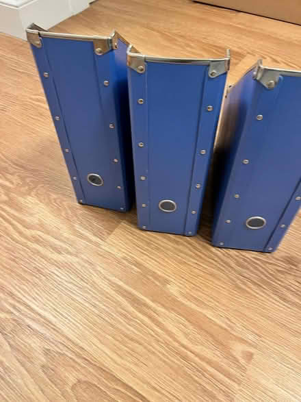 Photo of free Blue IKEA Magazine Holders (west of Watertown Square) #1